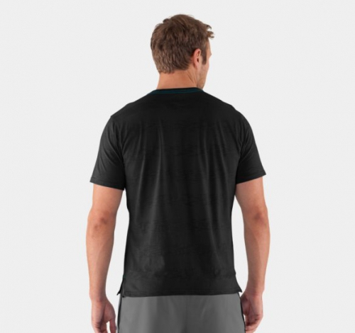 Футболка Under Armour Slub Stripe - Black купити